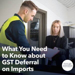 What is GST Deferral