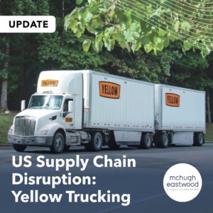Yellow Trucking US Supply Chain Disruption